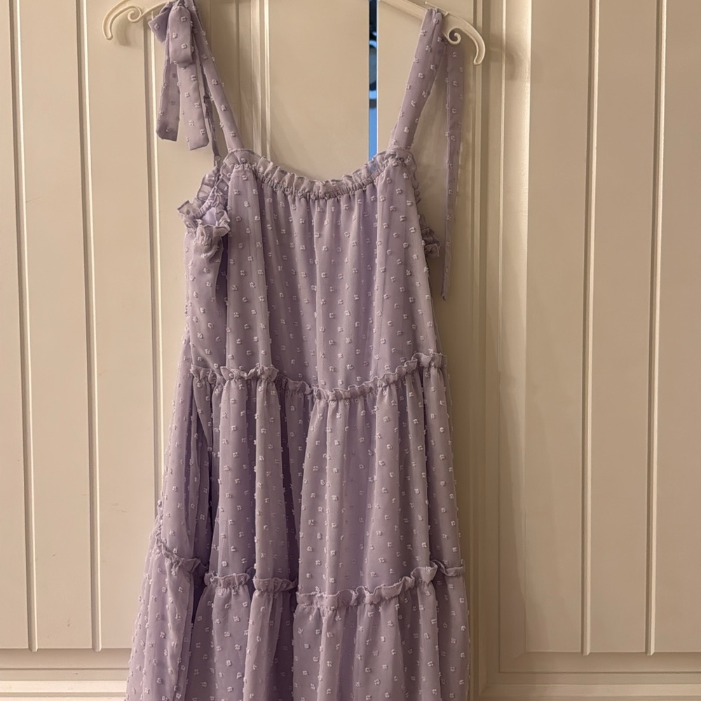 Lavender Sleeveless Dress